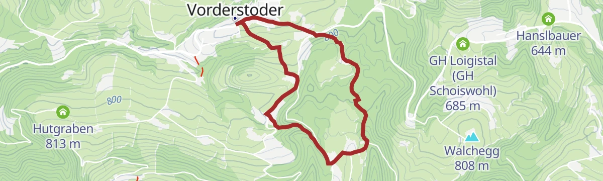 Route map: Großgrubrunde